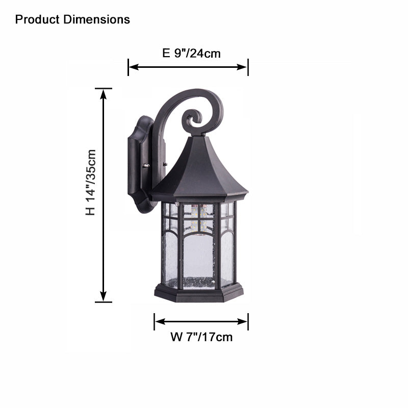 WOMO Outdoor Wall Lantern-WM9197