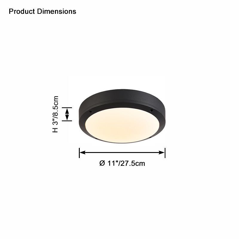 WOMO Round Outdoor Ceiling Light-WM9203