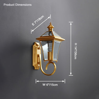 WOMO Outdoor Wall Light-WM9205