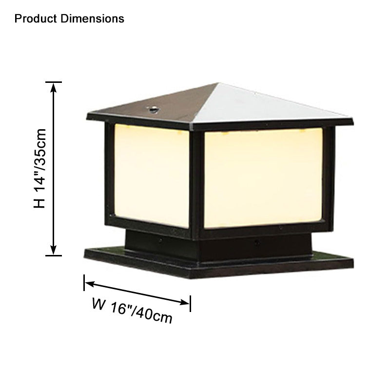 WOMO Outdoor Pillar Light-WM9216