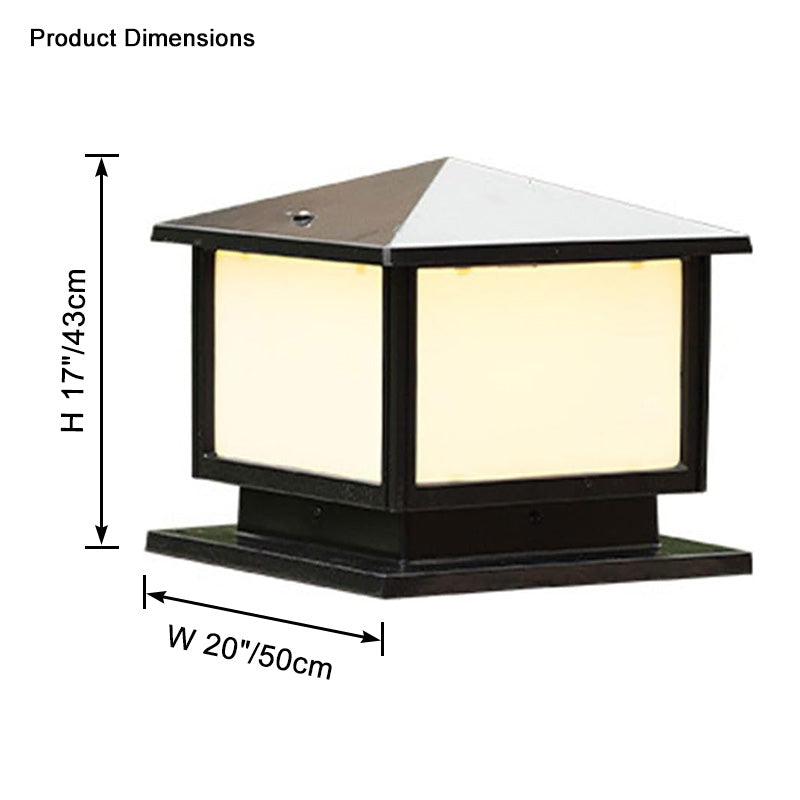 WOMO Outdoor Pillar Light-WM9216