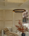 WOMO Circular Wood Led Chandelier-WM2492 thumbnail