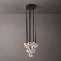 WOMO Crystal Cluster Chandelier – Boule