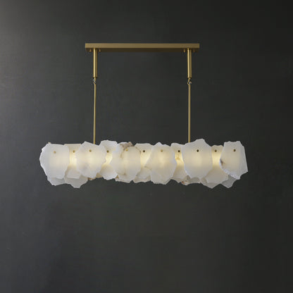 WOMO Linear Alabaster Chandelier-WM2392b