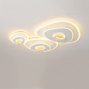 WOMO Low Profile Crystal Ceiling Light-WM1092