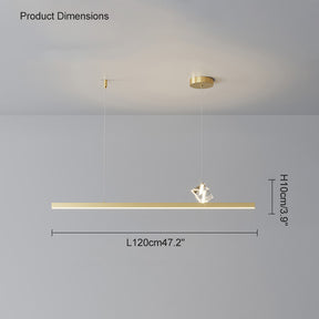 WOMO Linear Pendant Light-WM2027