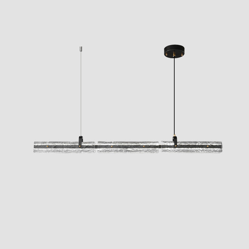 WOMO Black Linear Pendant Light-WM2332