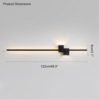 WOMO Linear Up Down Wall Sconce-WM6004
