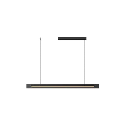 WOMO Black Glass Linear Pendant-WM2309