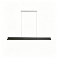 WOMO Minimalist Wooden LED Linear Pendant Light-WM3248