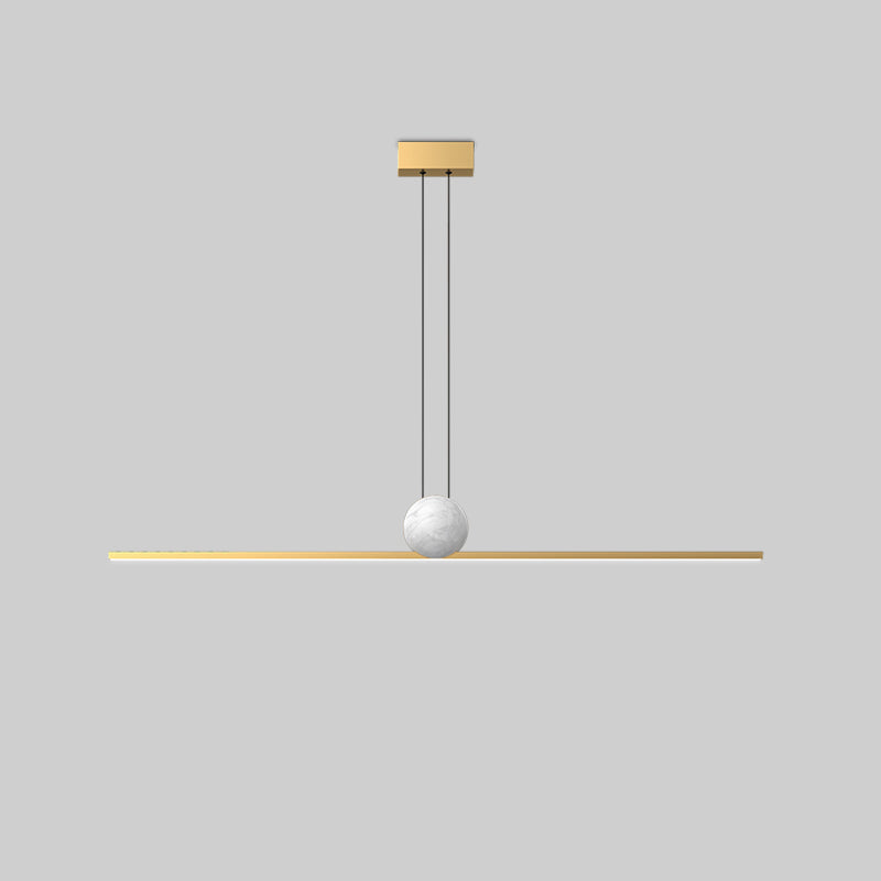 WOMO Marble Linear Pendant Light-WM2329