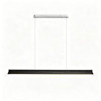 WOMO Minimalist Wooden LED Linear Pendant Light-WM3248
