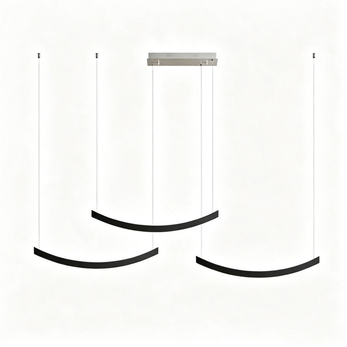 WOMO Scandi Curved Wooden Pendant Light-WM3245
