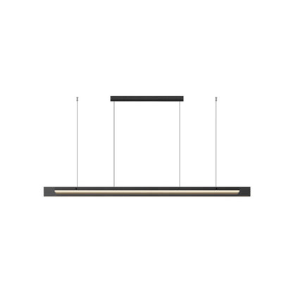 WOMO Black Glass Linear Pendant-WM2309