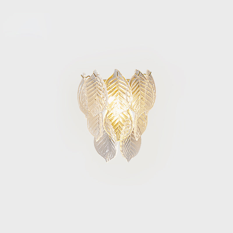 WOMO Leaf Glass Wall Sconce-WM6099