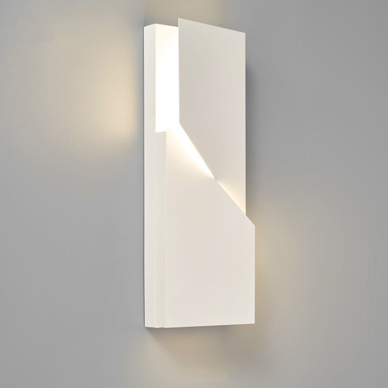 WOMO Rectangular Sculptural Art Wall Sconce-WM6020