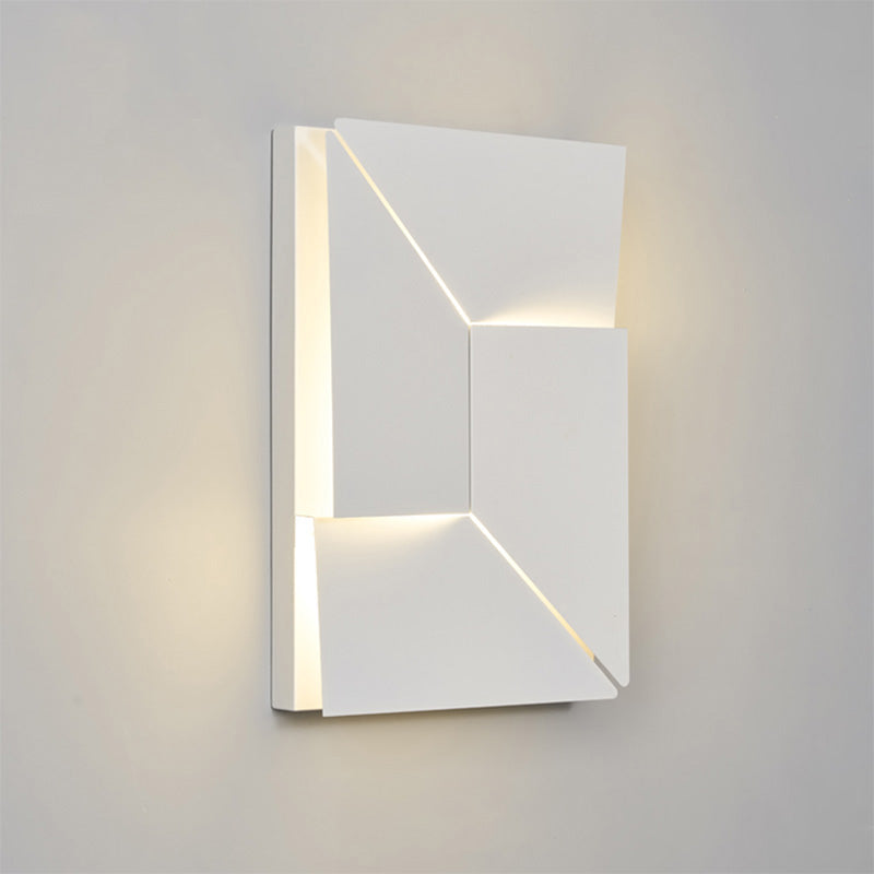 WOMO Rectangular Sculptural Art Wall Sconce-WM6020