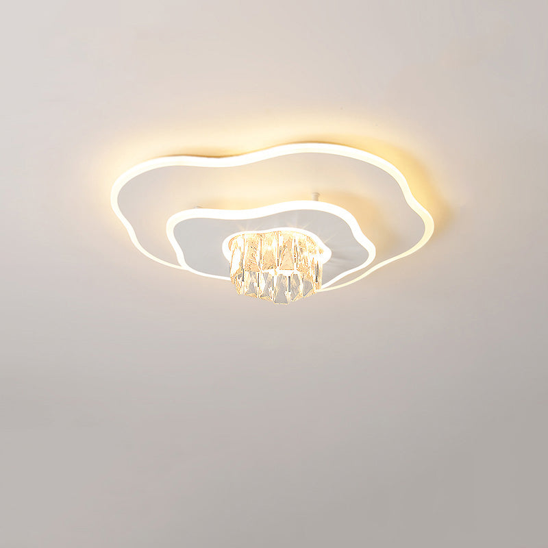 WOMO Low Profile Crystal Ceiling Light-WM1092