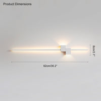 WOMO Linear Up Down Wall Sconce-WM6004