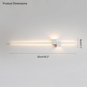 WOMO Linear Up Down Wall Sconce-WM6004