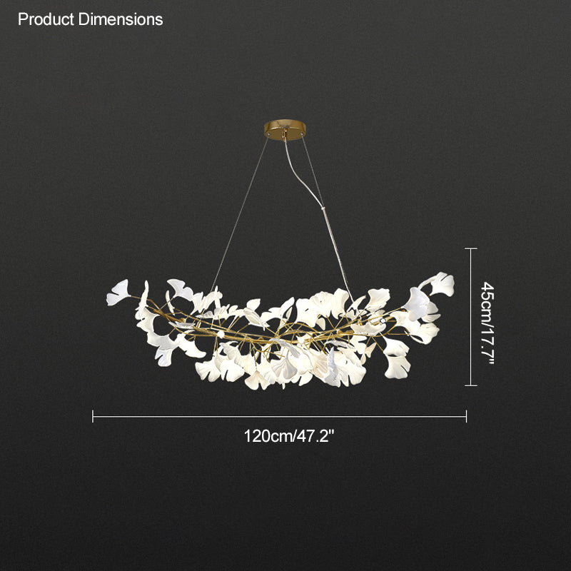 WOMO Ginkgo Linear Chandelier-WM2205d