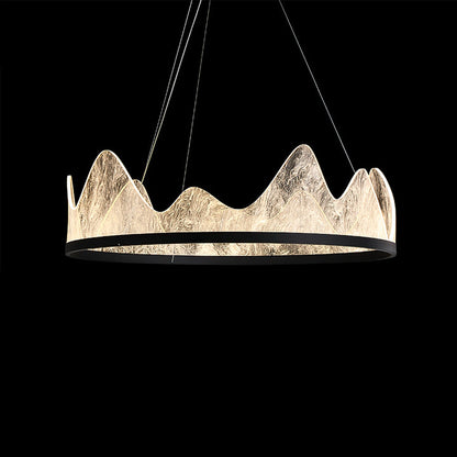 WOMO Wavy Round Chandelier-WM2361