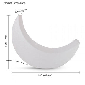 WOMO Crescent Moon Floor Lamp-WM7021