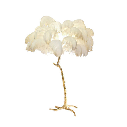 WOMO Feather Palm Tree Floor Lamp-WM7000