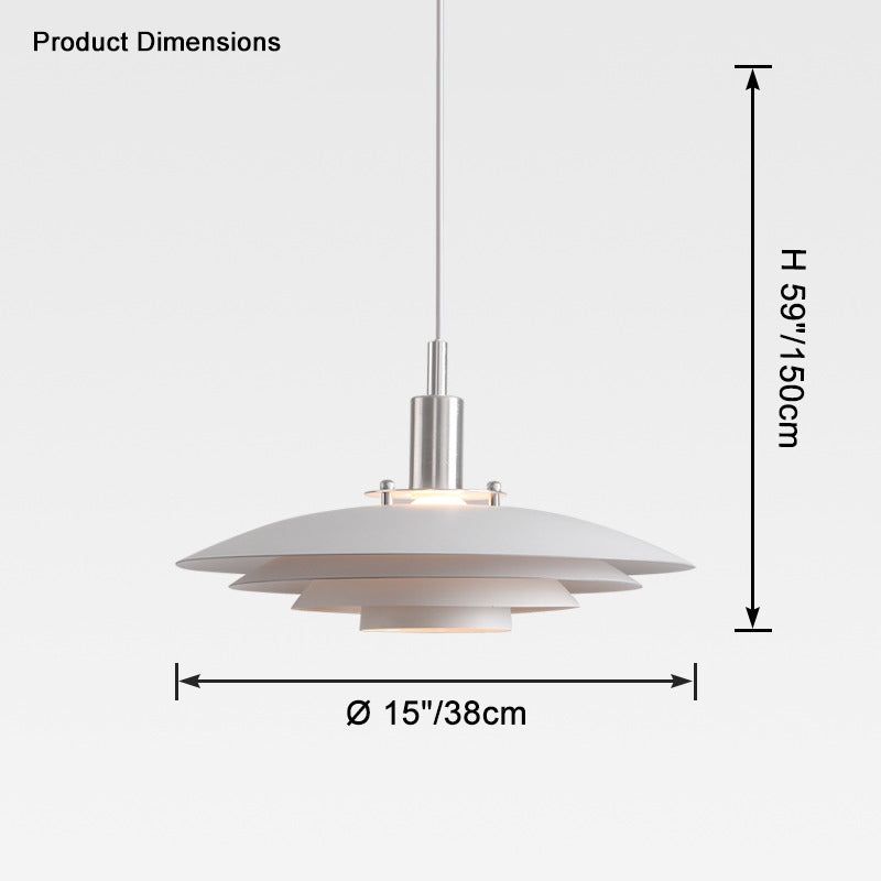 WOMO White Danish Designer Pendant Light-WM2656