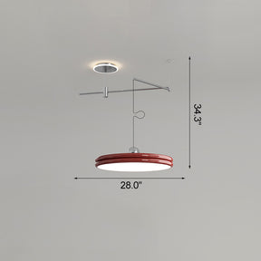 WOMO Disc Offset Pendant Light-WM2251