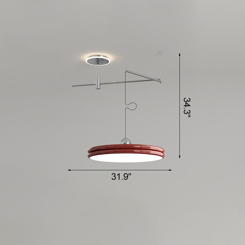 WOMO Disc Offset Pendant Light-WM2251