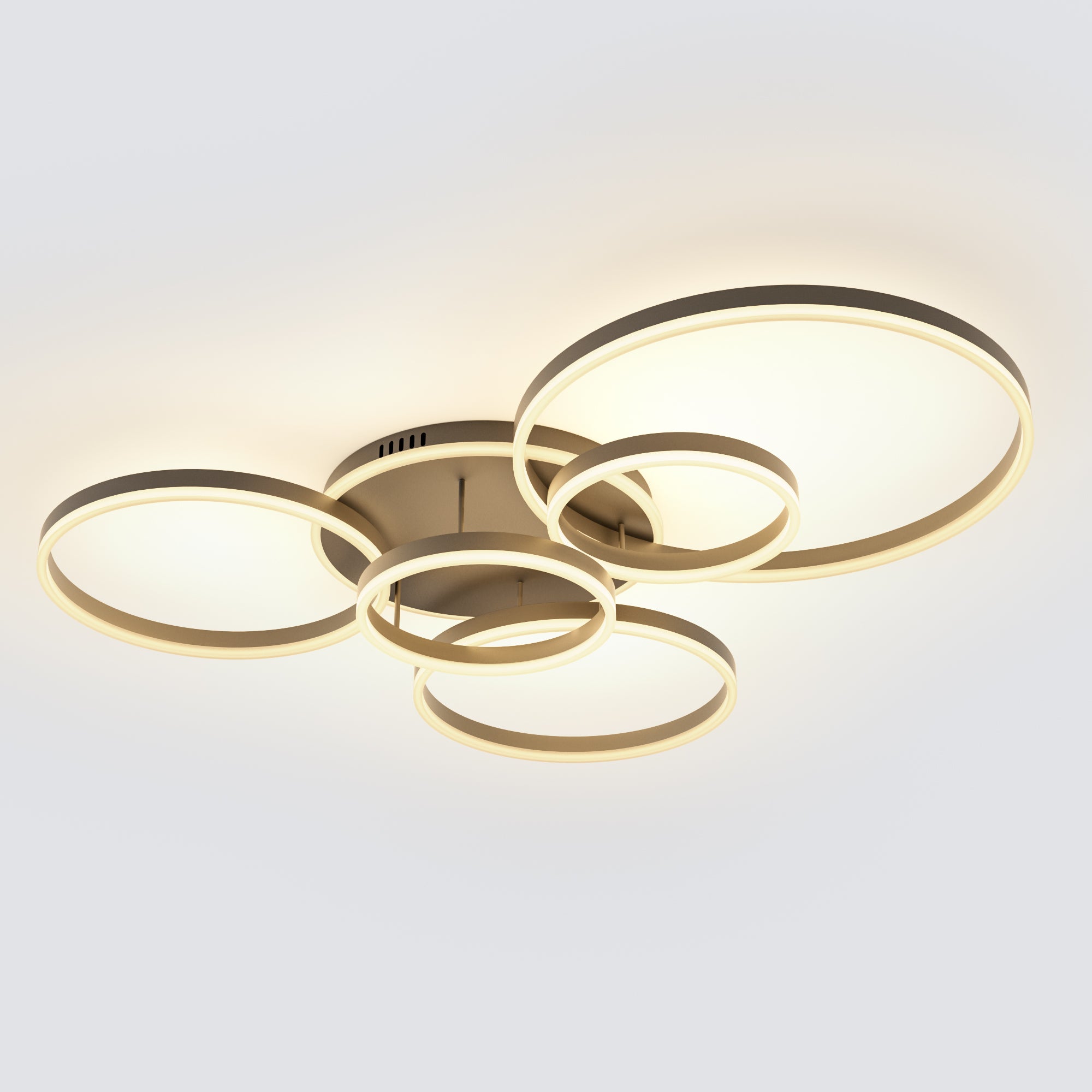 WOMO Circular LED Flush Mount Ceiling Light-WM1032