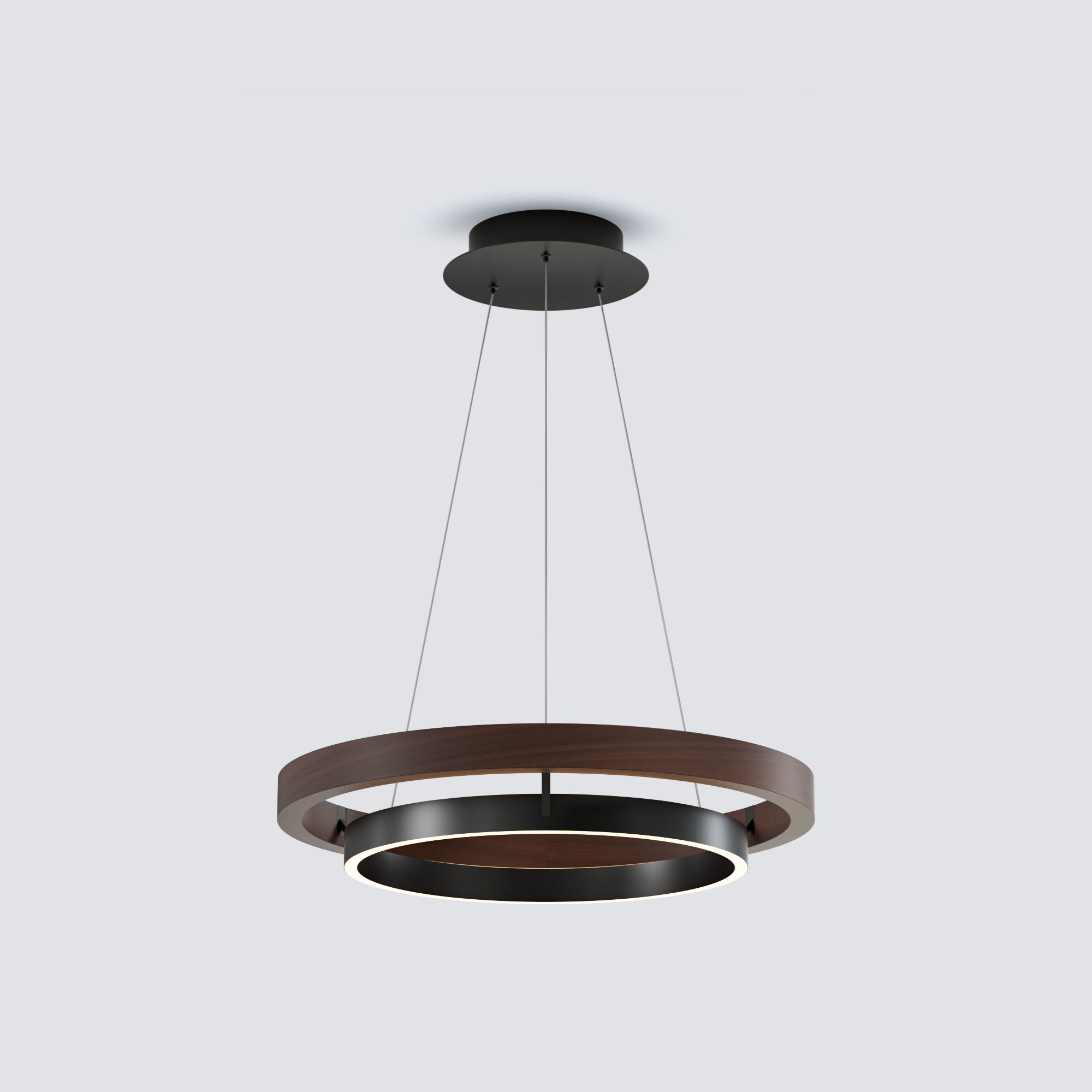 WOMO Circular Led Wood Chandelier-WM2492