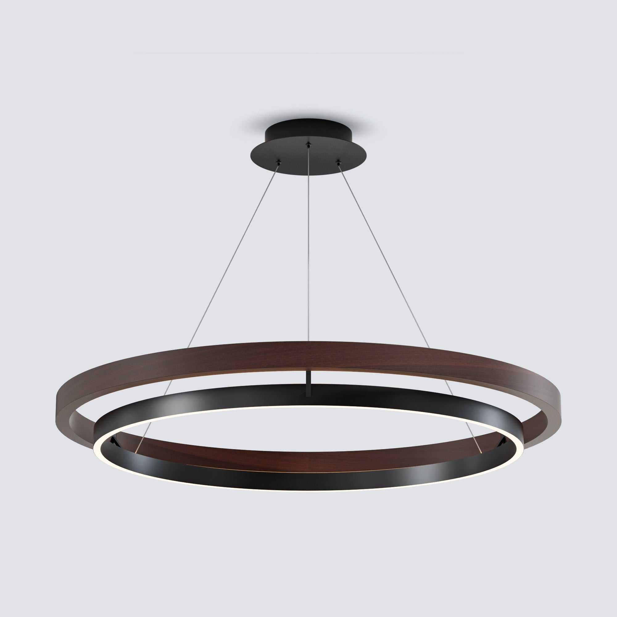 WOMO Circular Led Wood Chandelier-WM2492