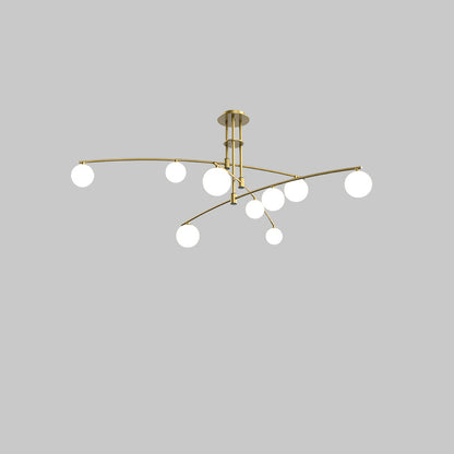 WOMO Branching Glass Bubble Chandelier-WM2295