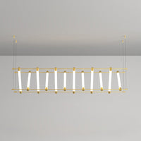 WOMO Maza Long Linear Chandelier-WM2134