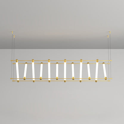 WOMO Maza Long Linear Chandelier-WM2134