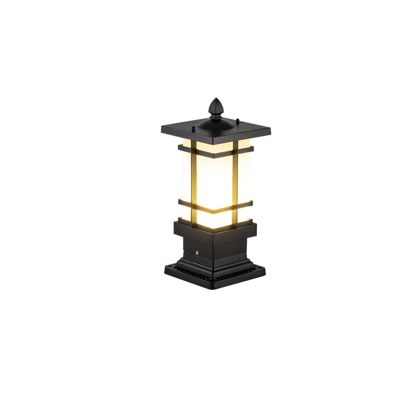 WOMO Square Outdoor Pillar Light-WM9063