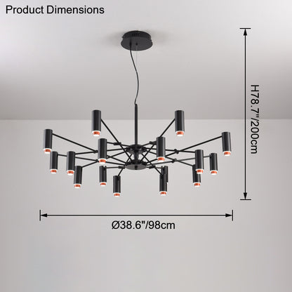 WOMO Spotlight Chandelier-WM2338