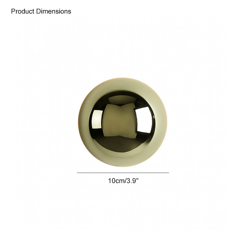 WOMO Eclipse Small Round Wall Sconce-WM6037