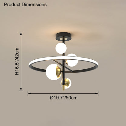 WOMO Globe Chandelier-WM2294