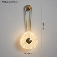 WOMO Cool Acrylic Accent Wall Sconce-WM6077