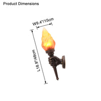 WOMO Torch Outdoor Wall Light-WM9072