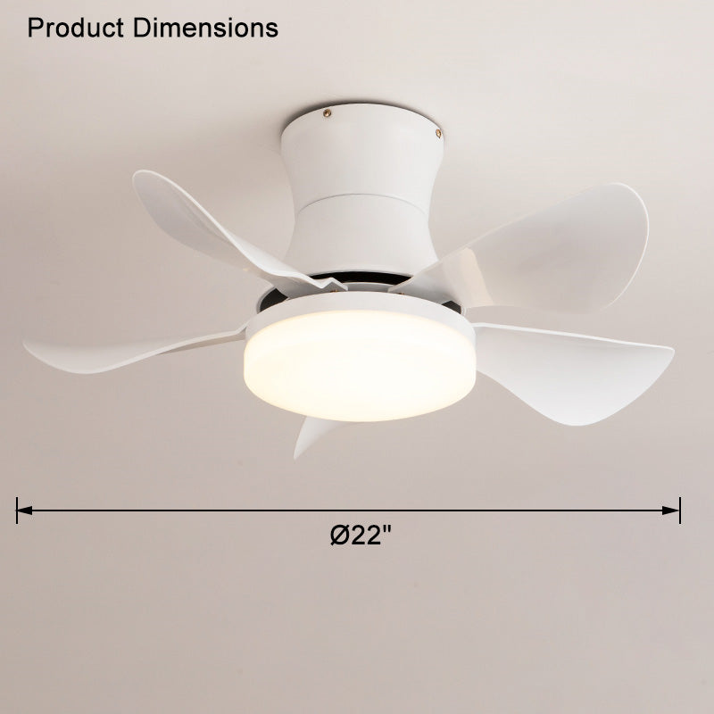 WOMO Small Ceiling Fan Lamp-WM5088