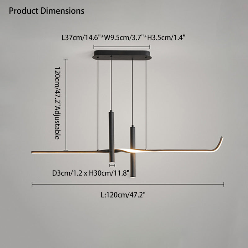 WOMO Spotlight Linear Pendant Light-WM2023