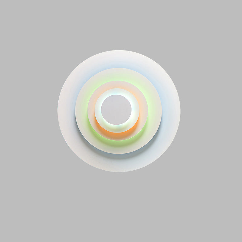 WOMO Colorful Round Accent Wall Sconce-WM6043