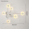 WOMO Multi-light Sculptural Wall Sconce-WM6011 thumbnail