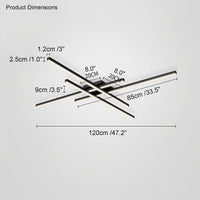 WOMO Simple Low Profile Flush Mount Ceiling Light-WM1004
