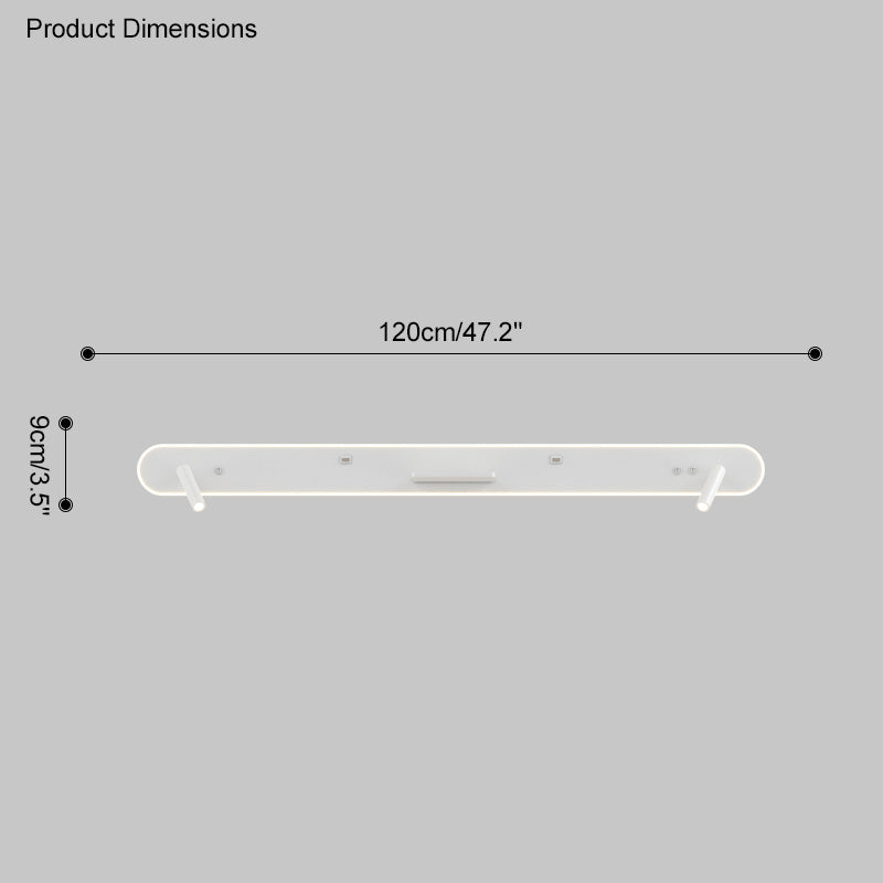 WOMO Long Wall Spotlight with Switch & Charging Panel-WM6051