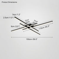 WOMO Simple Low Profile Flush Mount Ceiling Light-WM1004